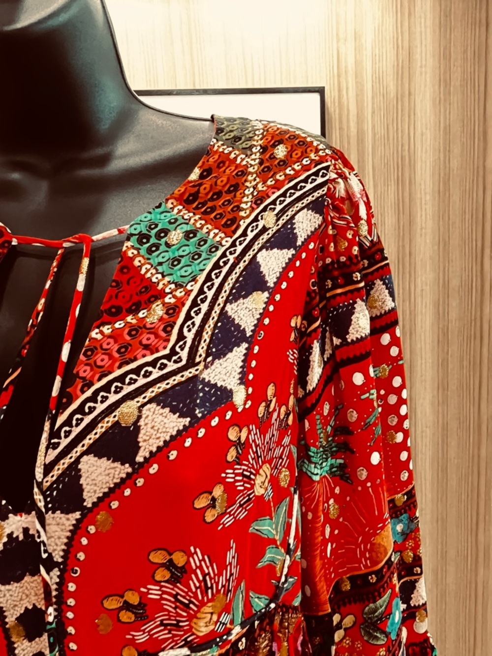 Farm Rio Tropical Shine Mini Dress - Picture 9 of 14